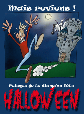 Carte autres ... Horreur dans le château d`Halloween